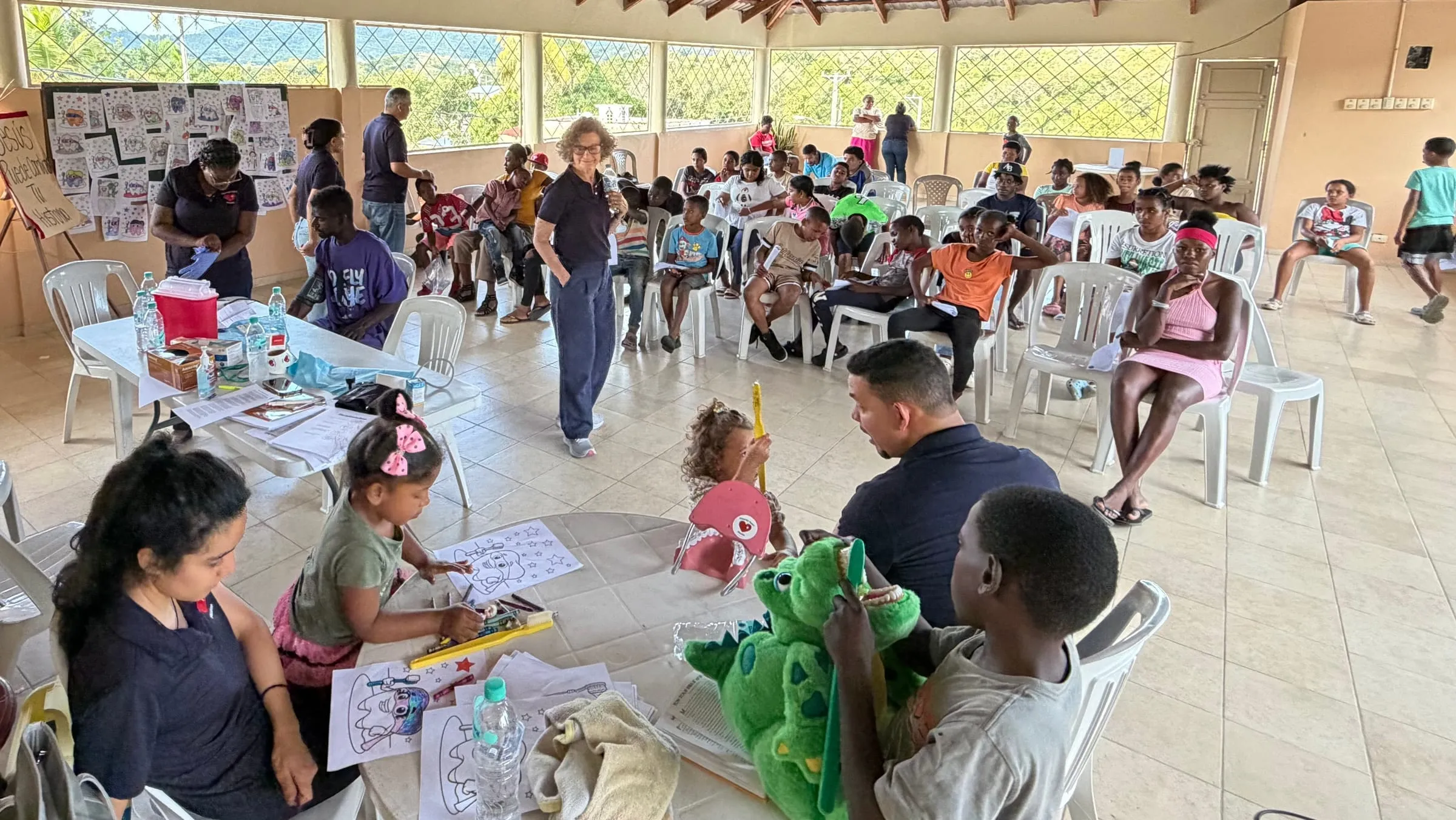 A children's dental education activity