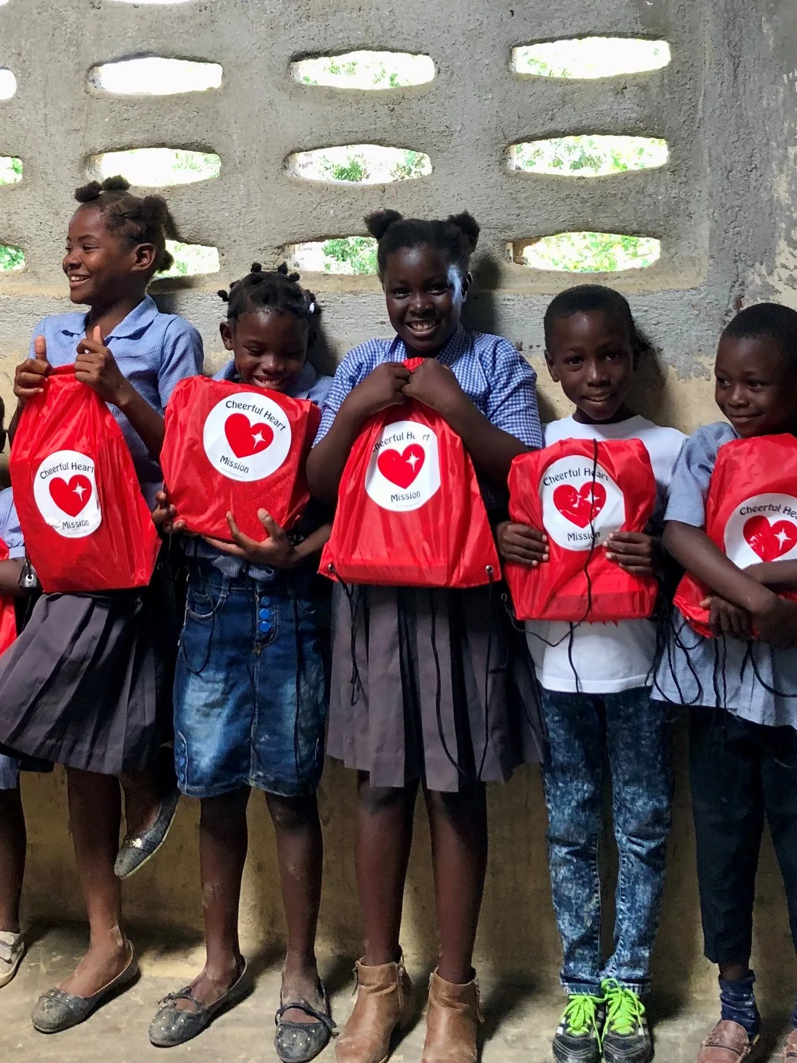 A backpack for every child, filled with school supplies