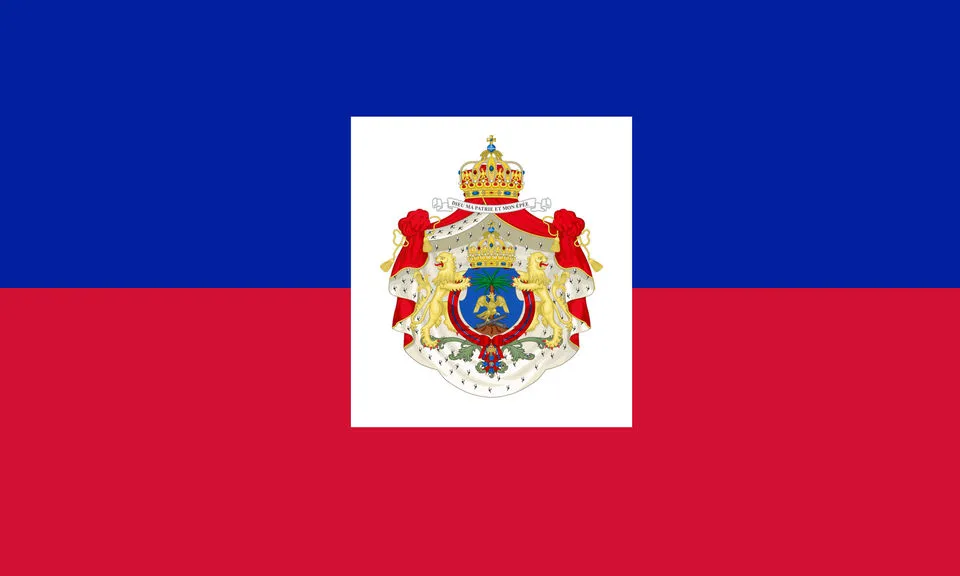 The flag of Haiti