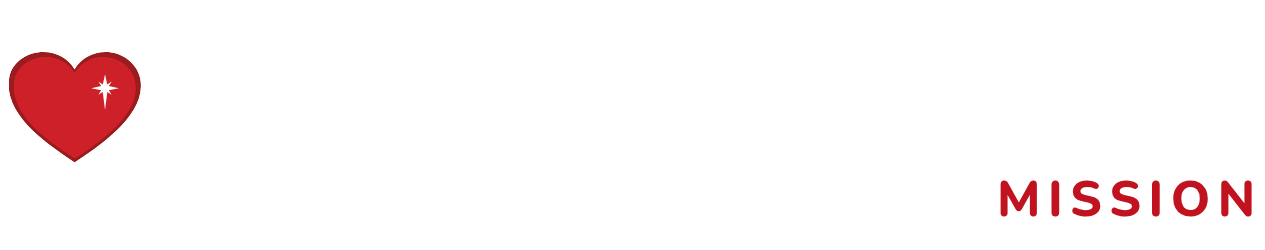 Cheerful Heart Mission logo, Transparent · white letters